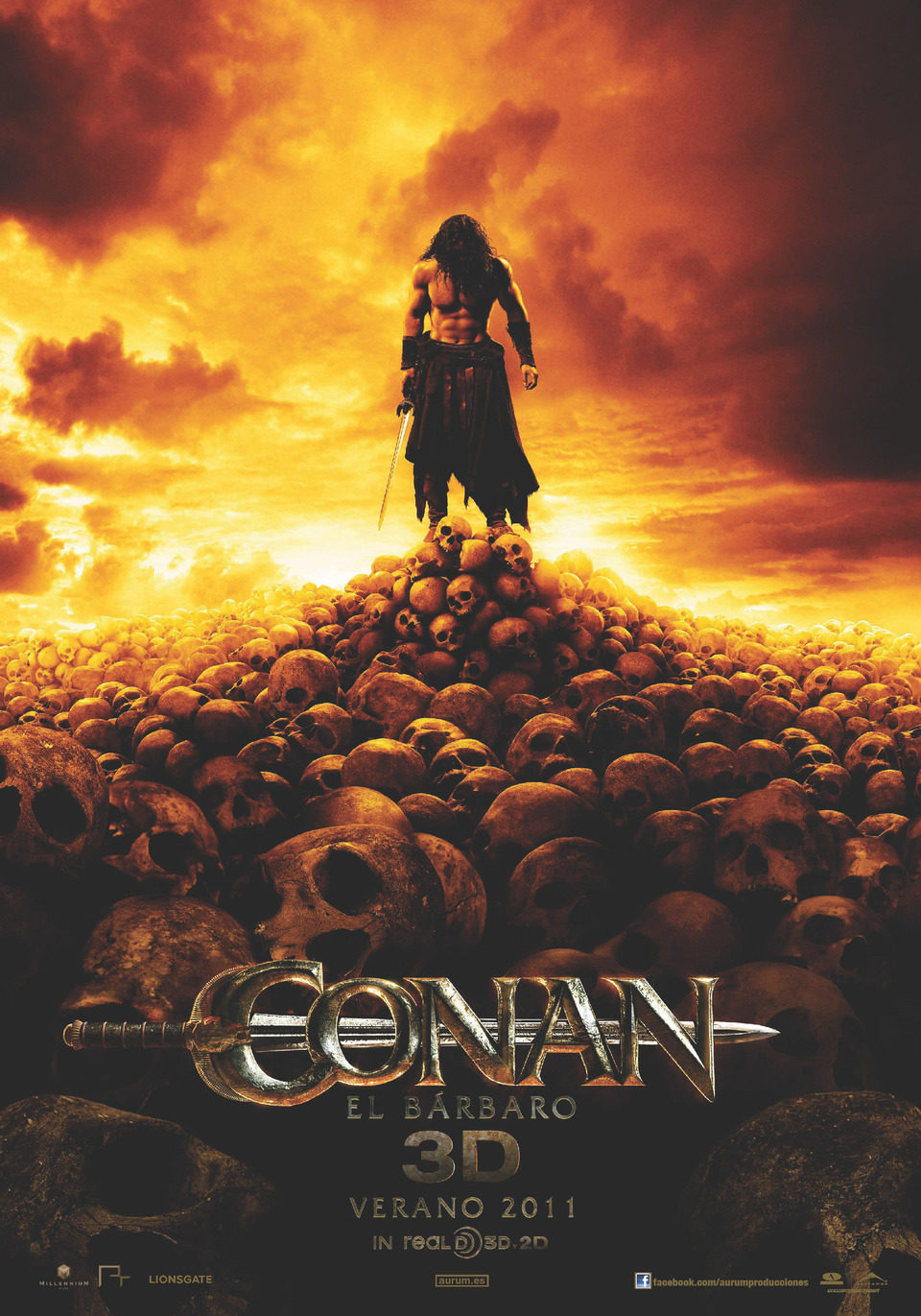 Poster of Conan the Barbarian - España
