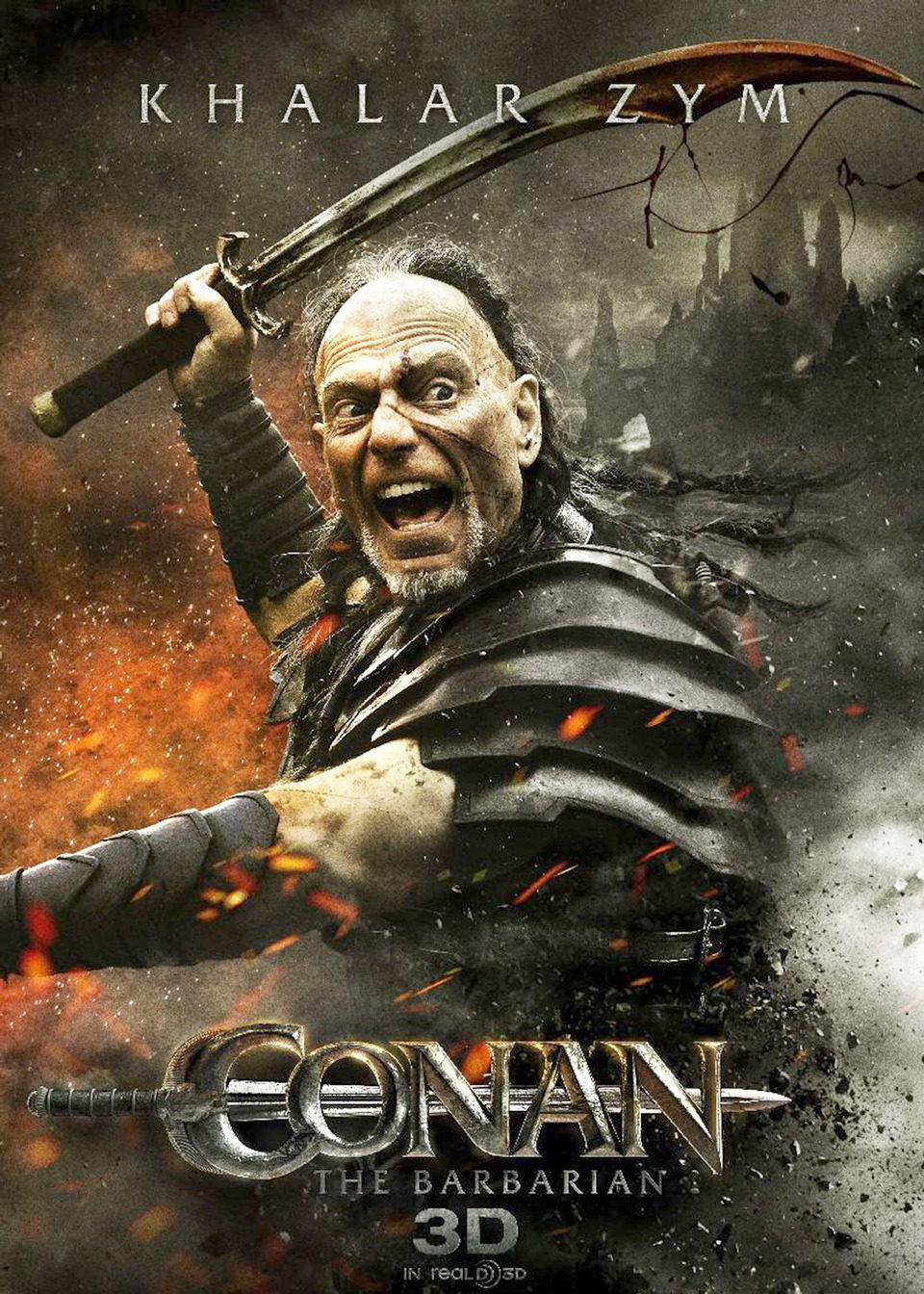 Poster of Conan the Barbarian - Stephen Lang
