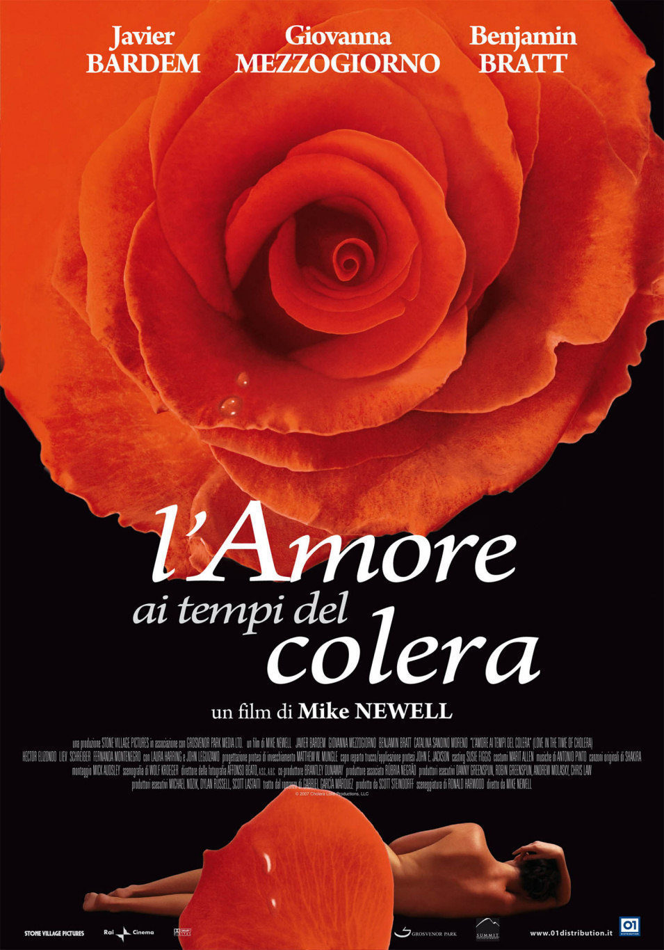 Poster of Love in the Time of Cholera - Italia