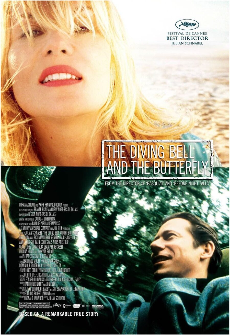 Poster of The Diving Bell and the Butterfly - EEUU