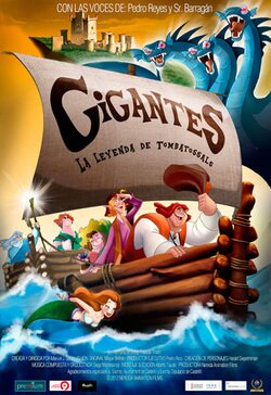 Poster Gigantes, la leyenda de Tombatossals