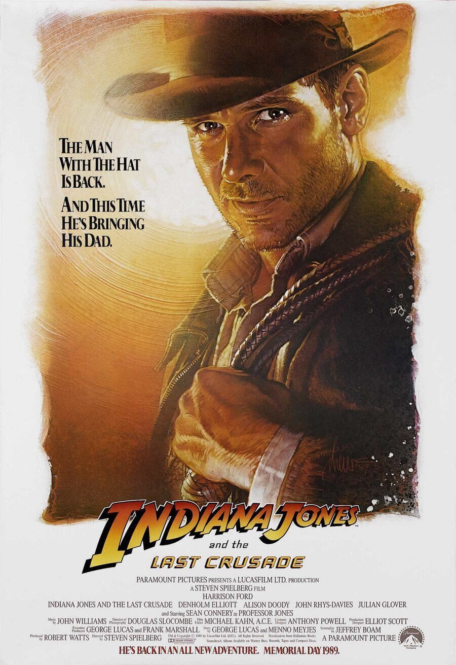 Poster of Indiana Jones and the Last Crusade - Estados Unidos