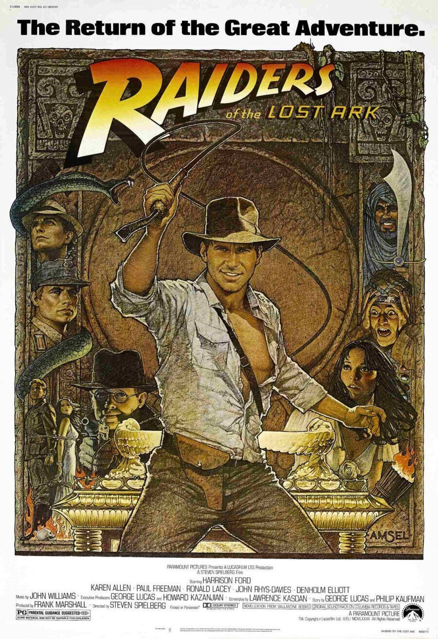 Poster of Raiders of the Lost Ark - Estados Unidos