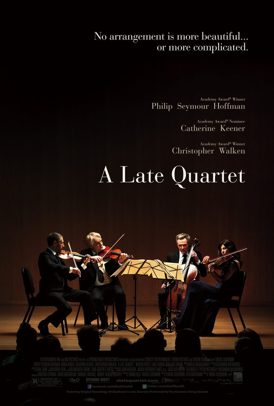 Poster of A Late Quartet - EEUU