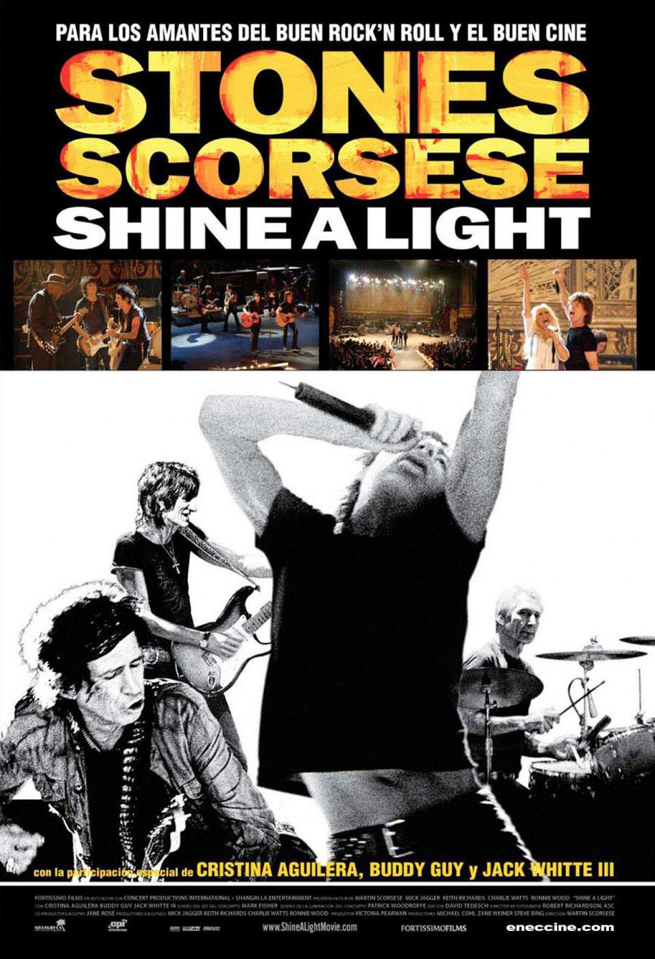 Poster of Shine a light - España