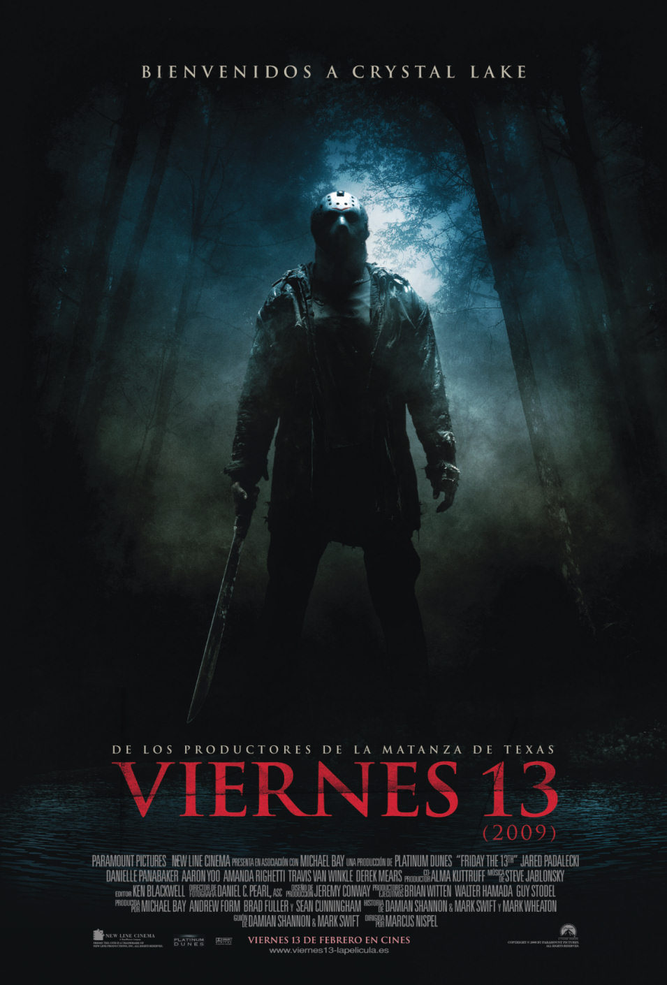 España poster for Friday the 13th