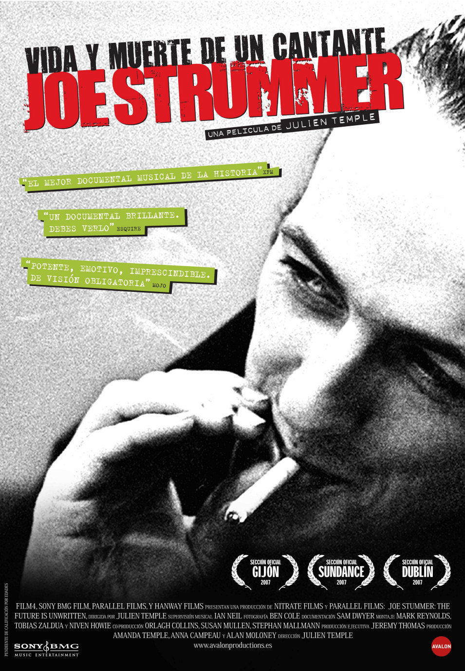 Poster of Joe Strummer: The Future is Unwritten - España