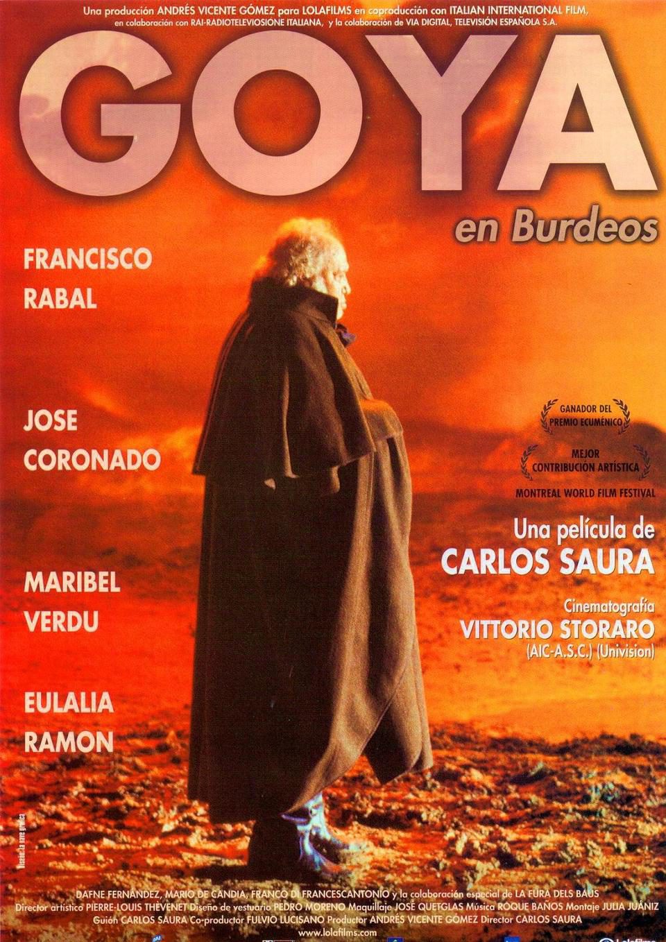 Poster of Goya in Bordeaux - España
