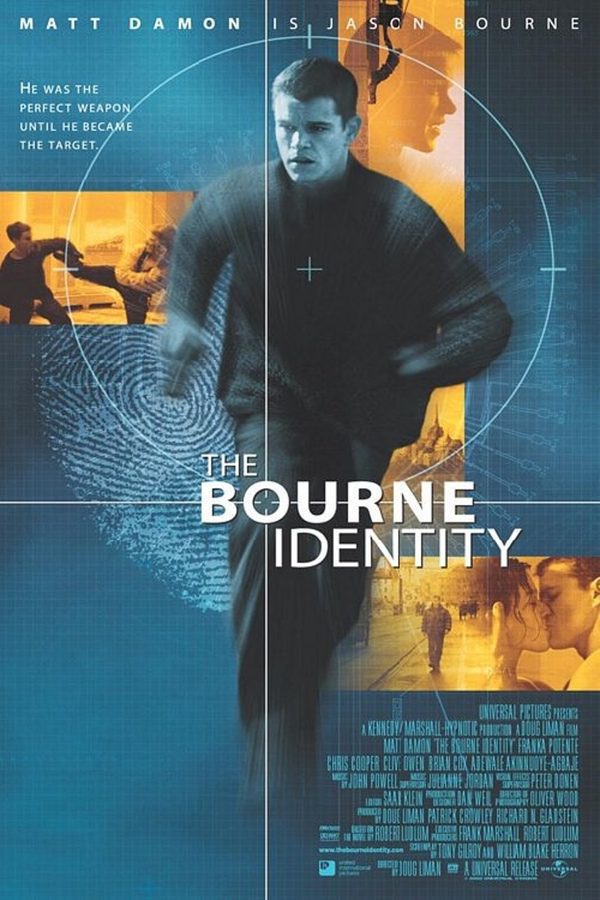Poster of The Bourne Identity - EEUU
