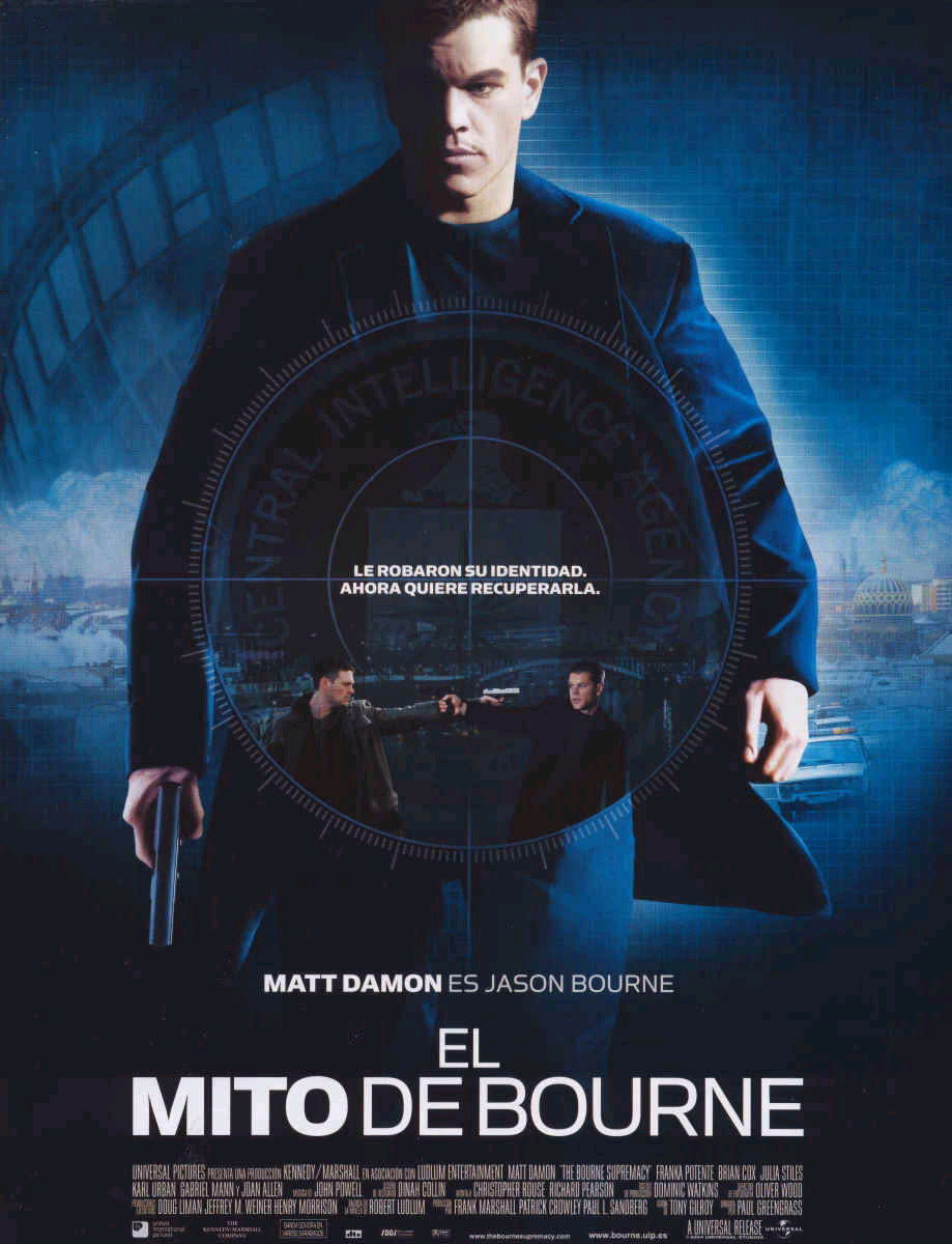Poster of The Bourne Supremacy - ESPAÑA