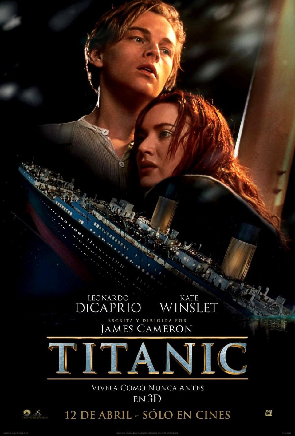 Poster of Titanic - España 3D