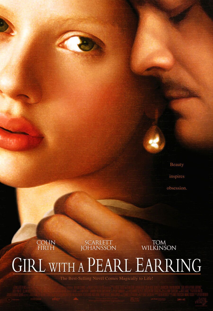 Poster of Girl with a Pearl Earring - EEUU