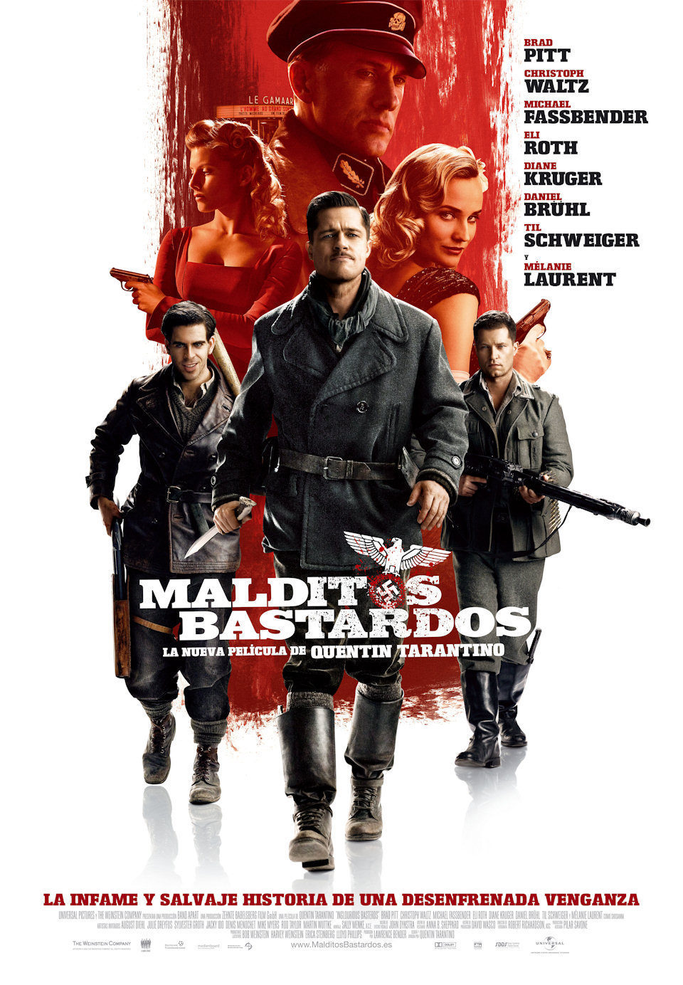 Poster of Inglourious Basterds - España