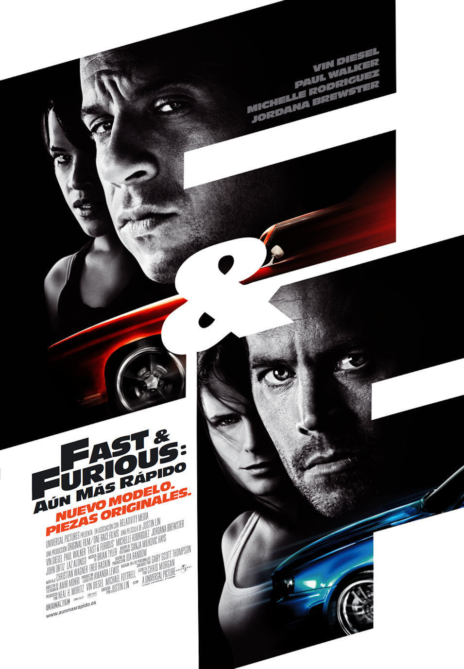 Poster of Fast and Furious - España