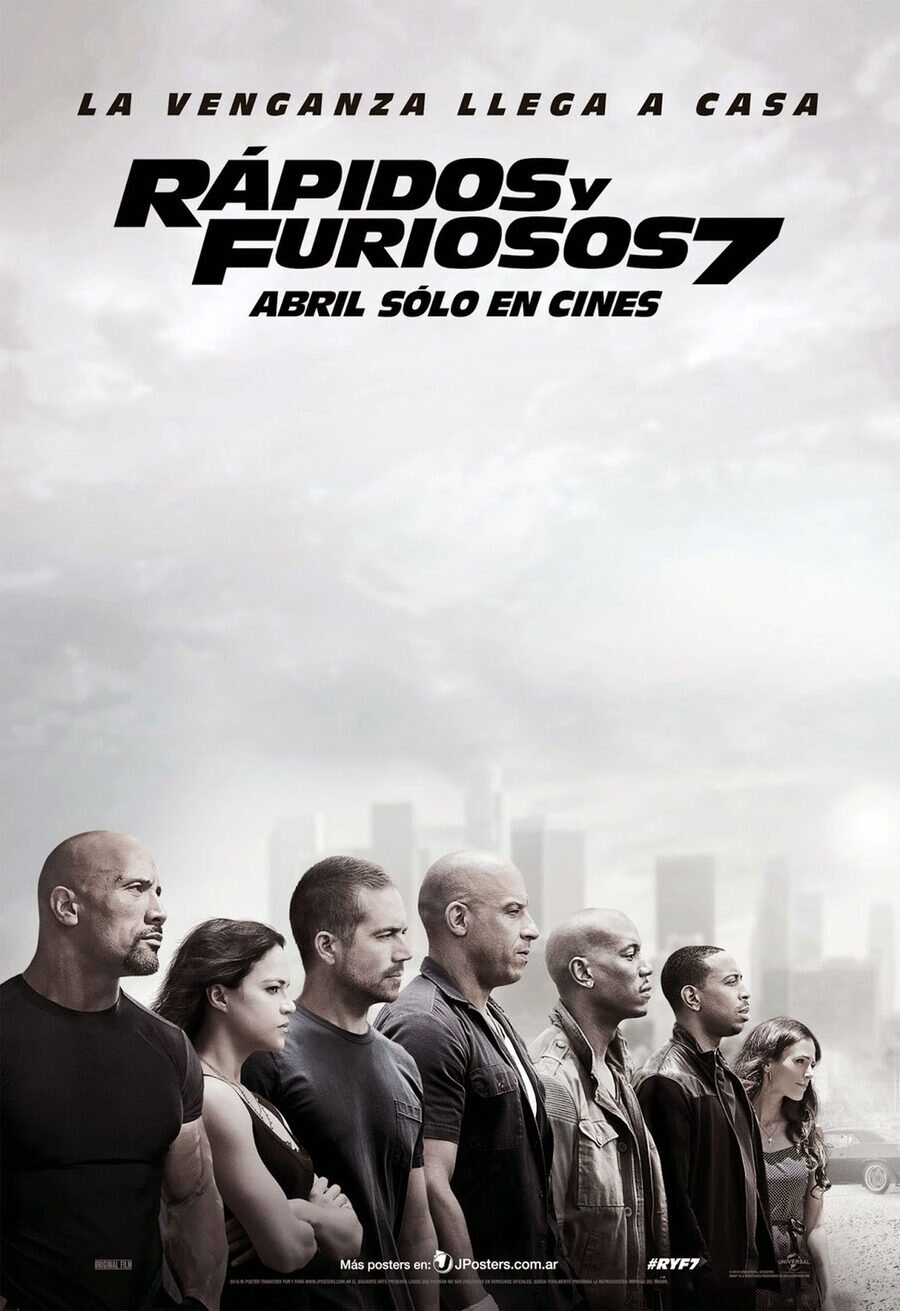 Poster of Furious 7 - México