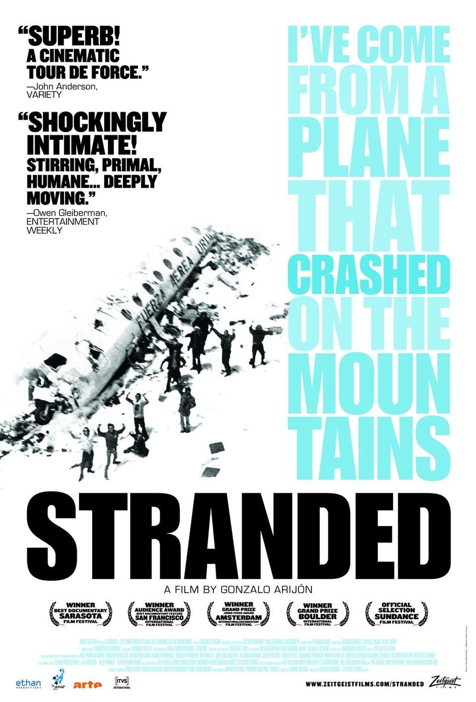 Poster of Stranded: I've Come from a Plane That Crashed on the Mountains - Estados Unidos