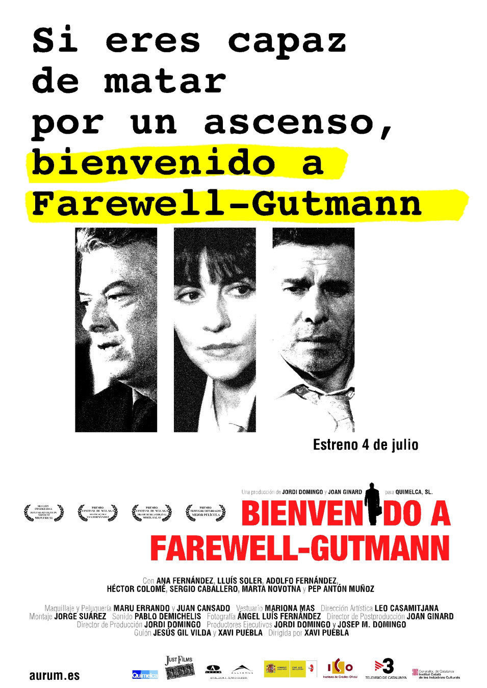 Poster of Welcome to Farewell-Gutmann - España