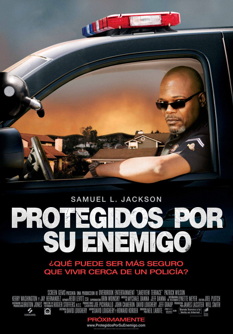 Poster of Lakeview Terrace - España