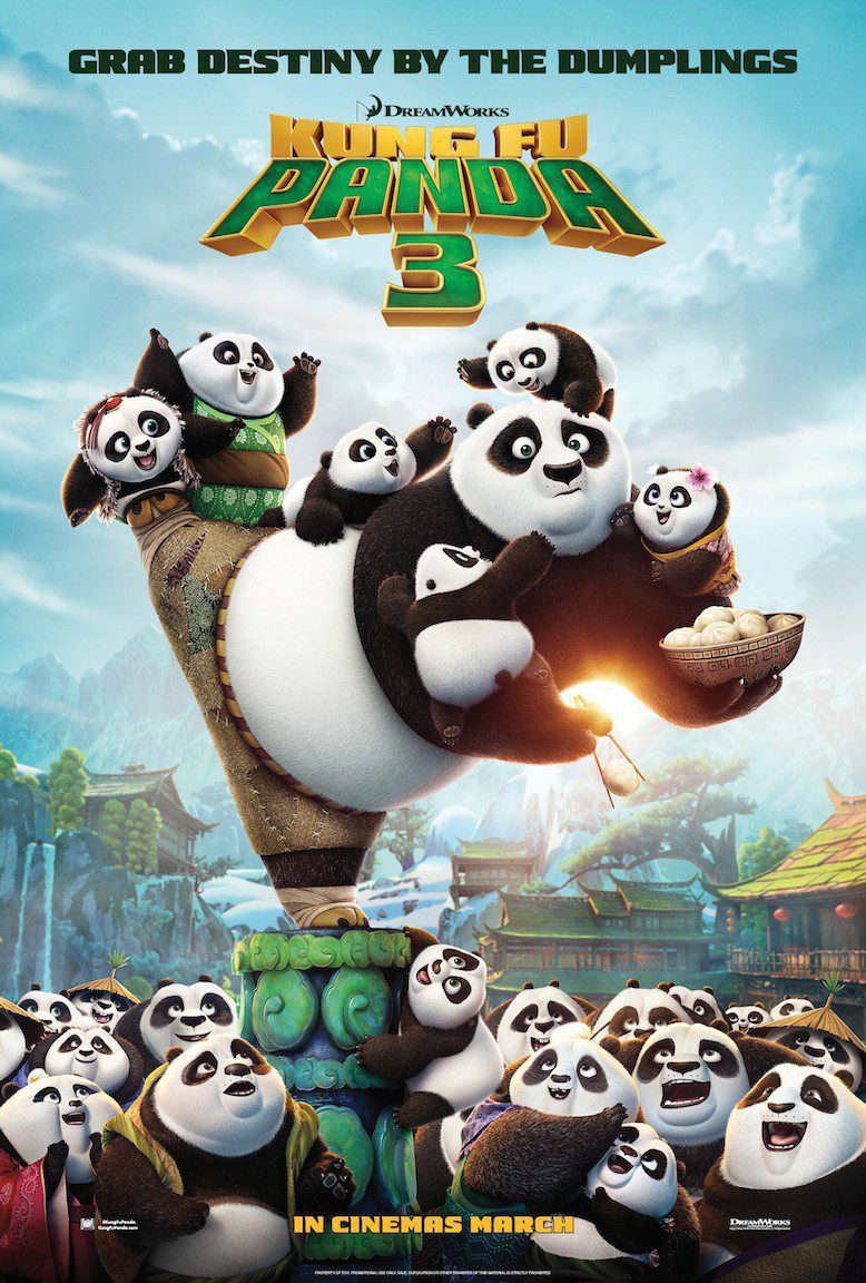 Poster of Kung Fu Panda 3 - EEUU