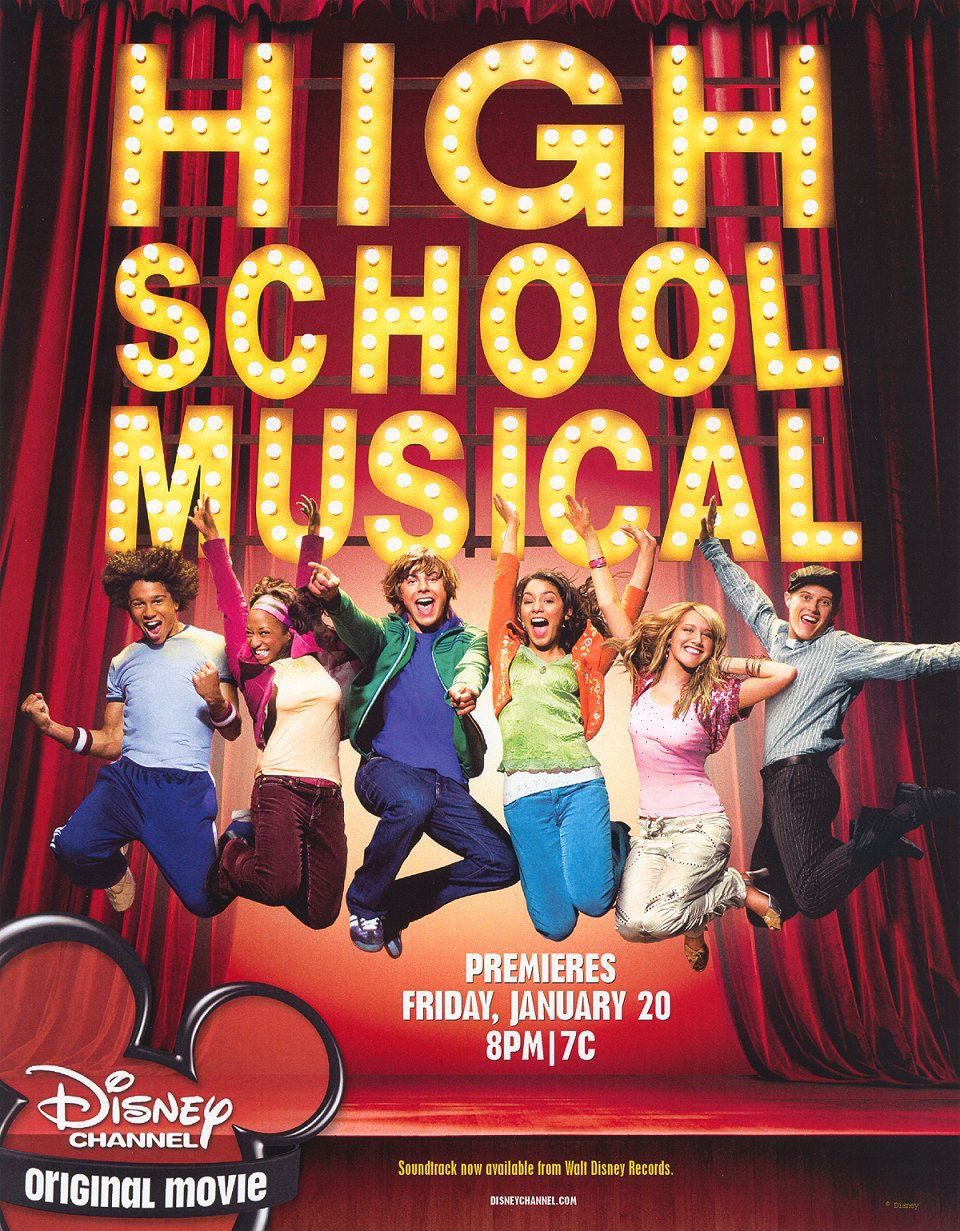 Estados Unidos poster for High School Musical