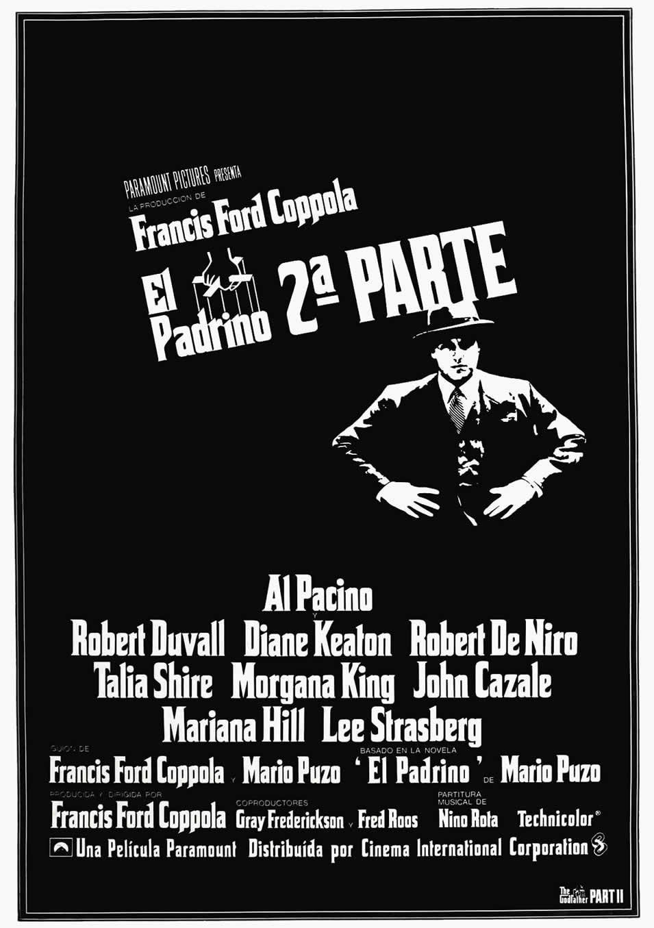 Poster of The Godfather: Part II - España