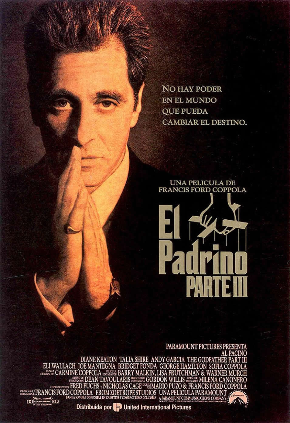Poster of The Godfather: Part III - España