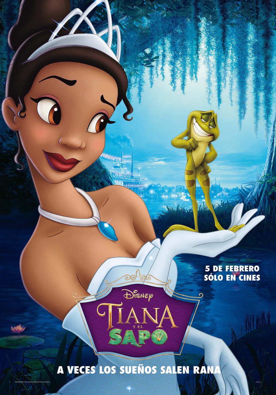 Poster of The Princess and the Frog - España
