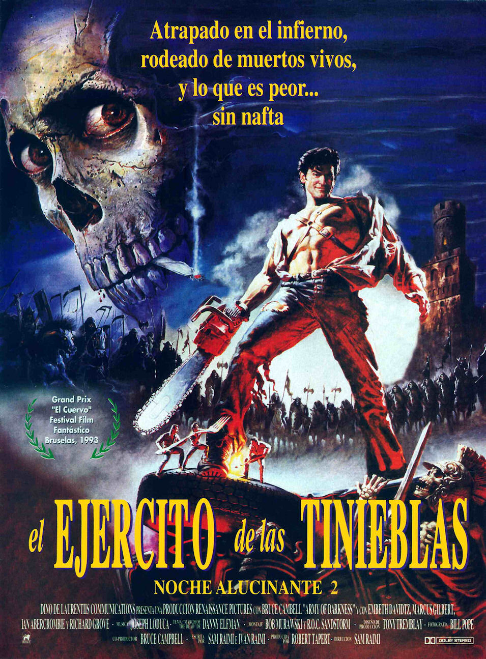 Poster of Evil dead III: Army of Darkness - España