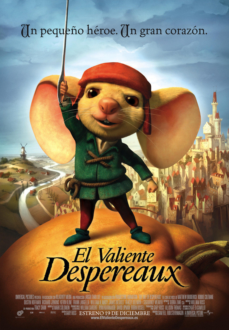 Poster of The Tale of Despereaux - España