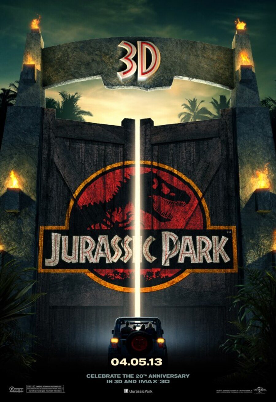 Poster of Jurassic Park - EEUU 3D
