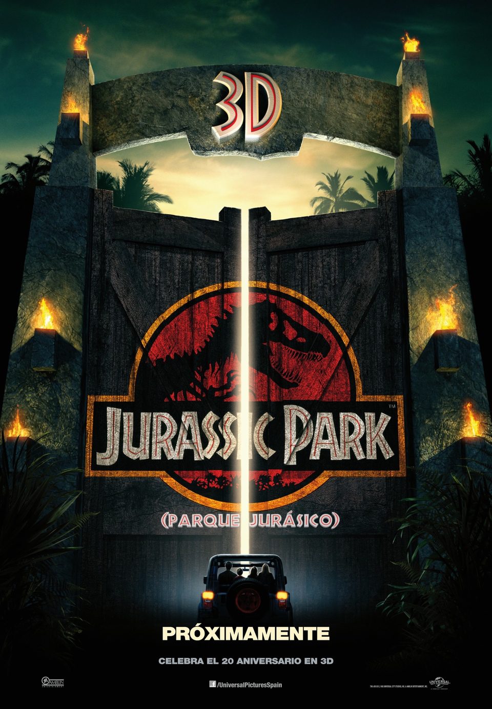 Poster of Jurassic Park - España 3D