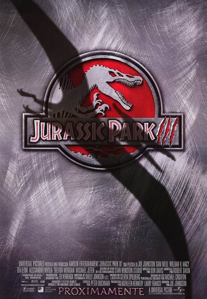 Poster of Jurassic Park III - España