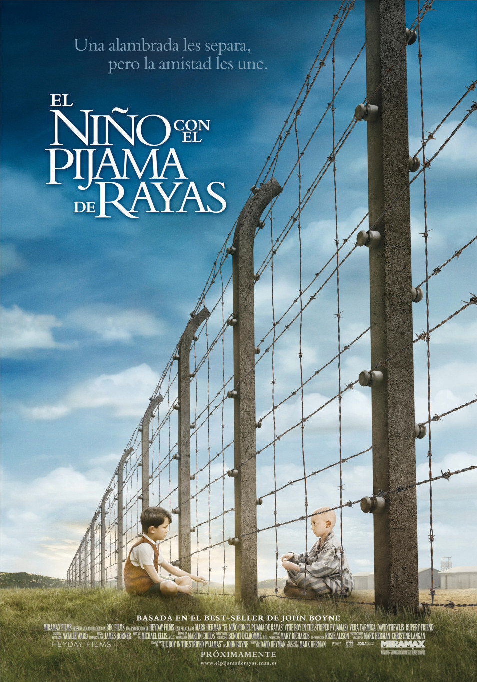 Poster of The Boy In The Striped Pyjamas - España