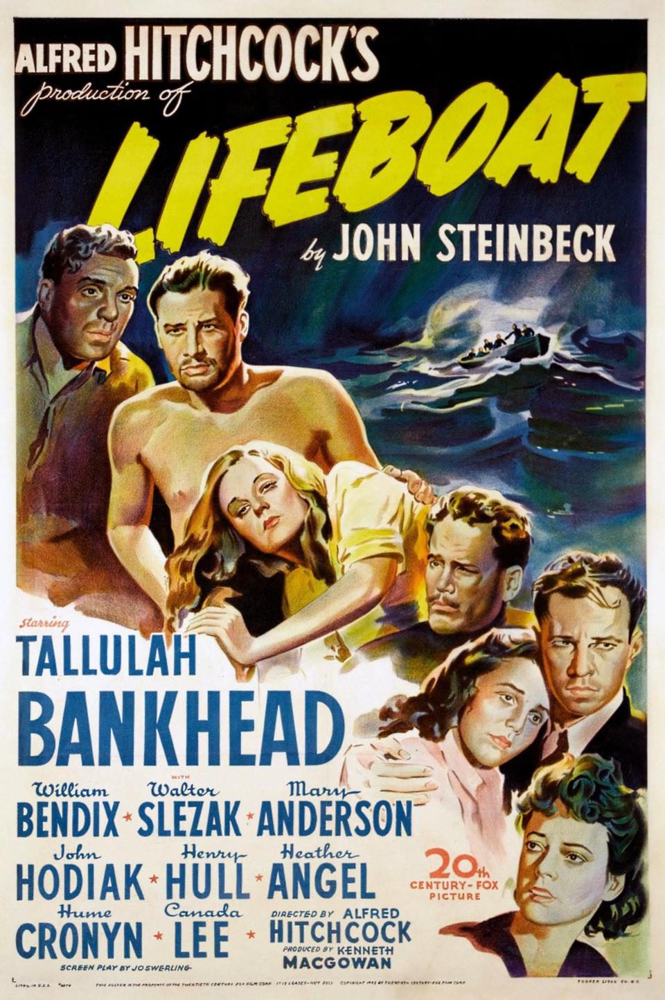 Poster of Lifeboat - Estados Unidos