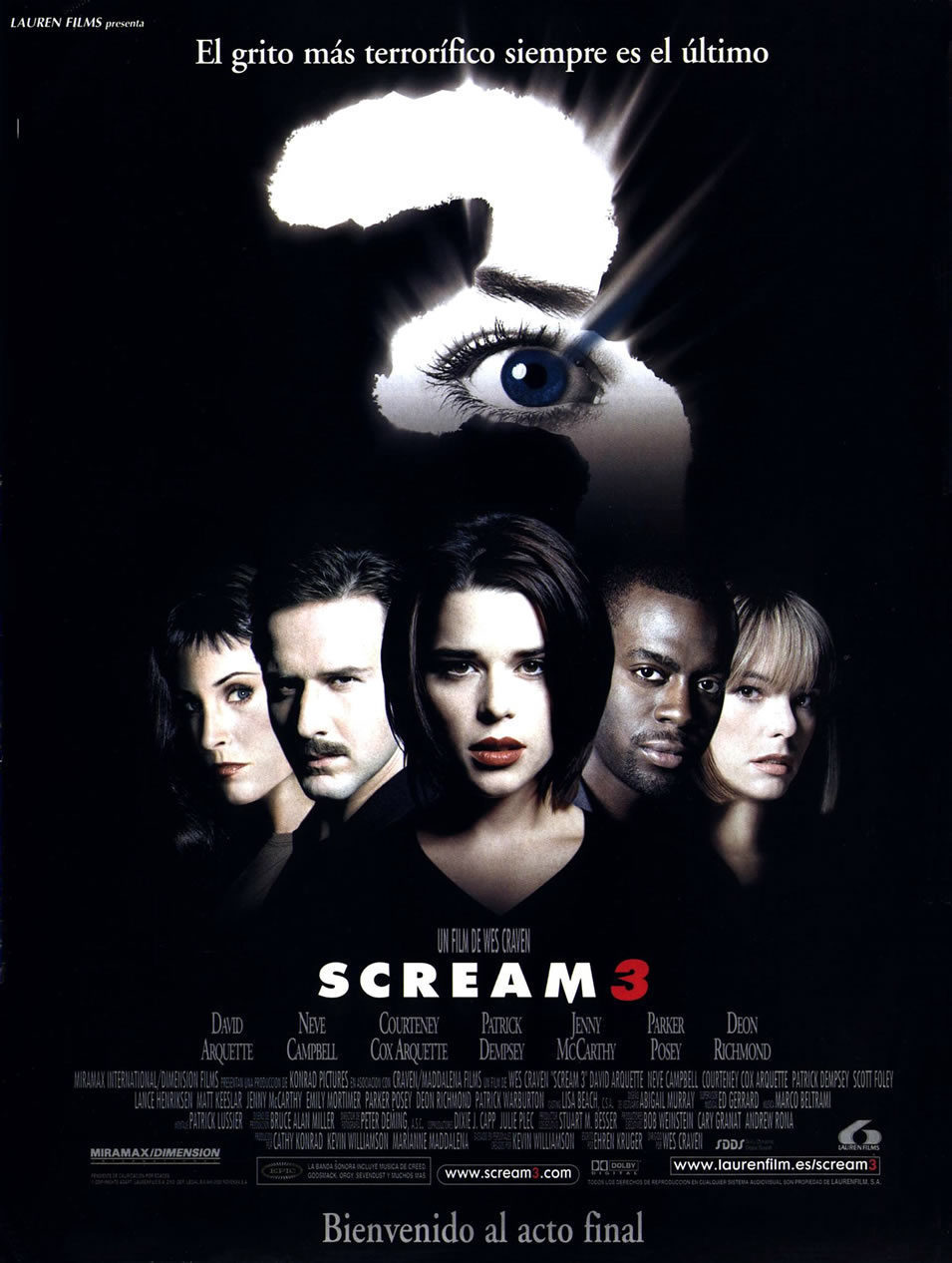 Poster of Scream 3 - España