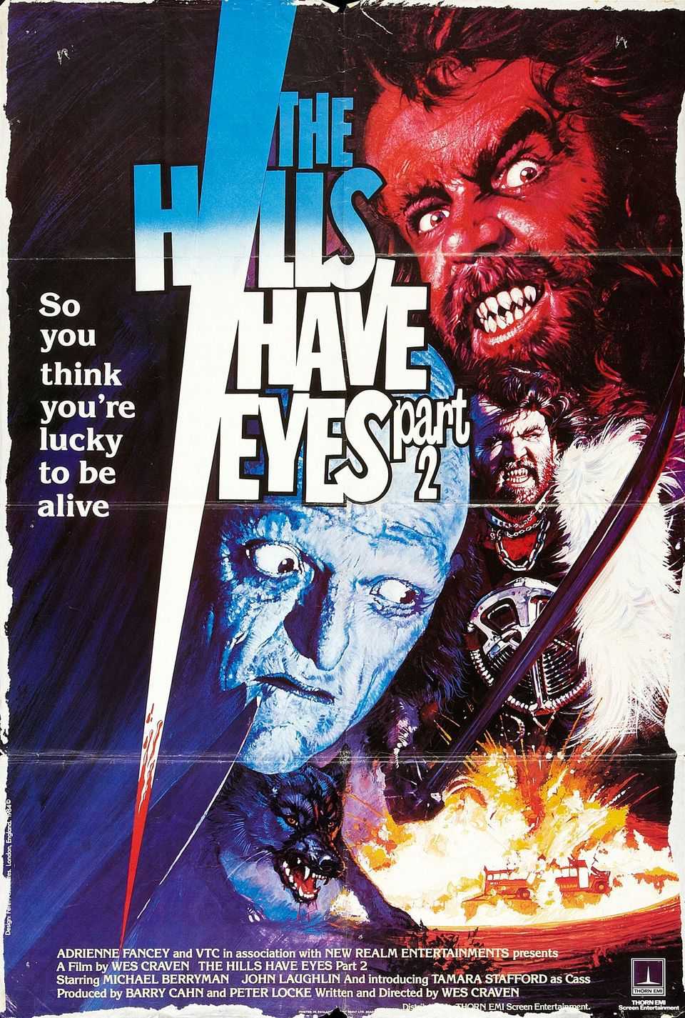 Poster of The Hills Have Eyes Part II - Estados Unidos