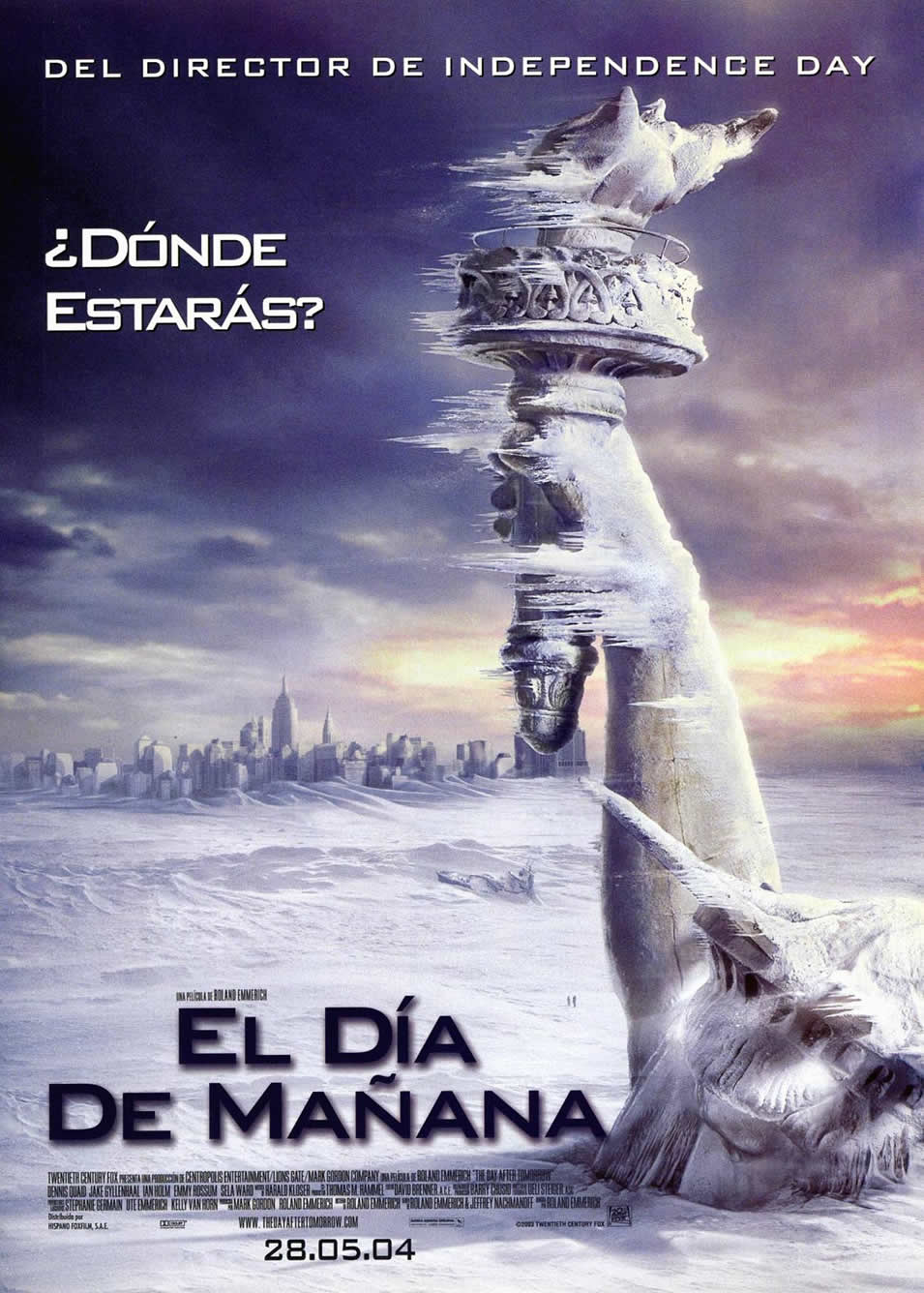 Poster of The Day After Tomorrow - España
