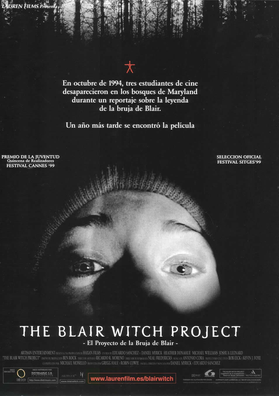 Poster of The Blair Witch Project - España