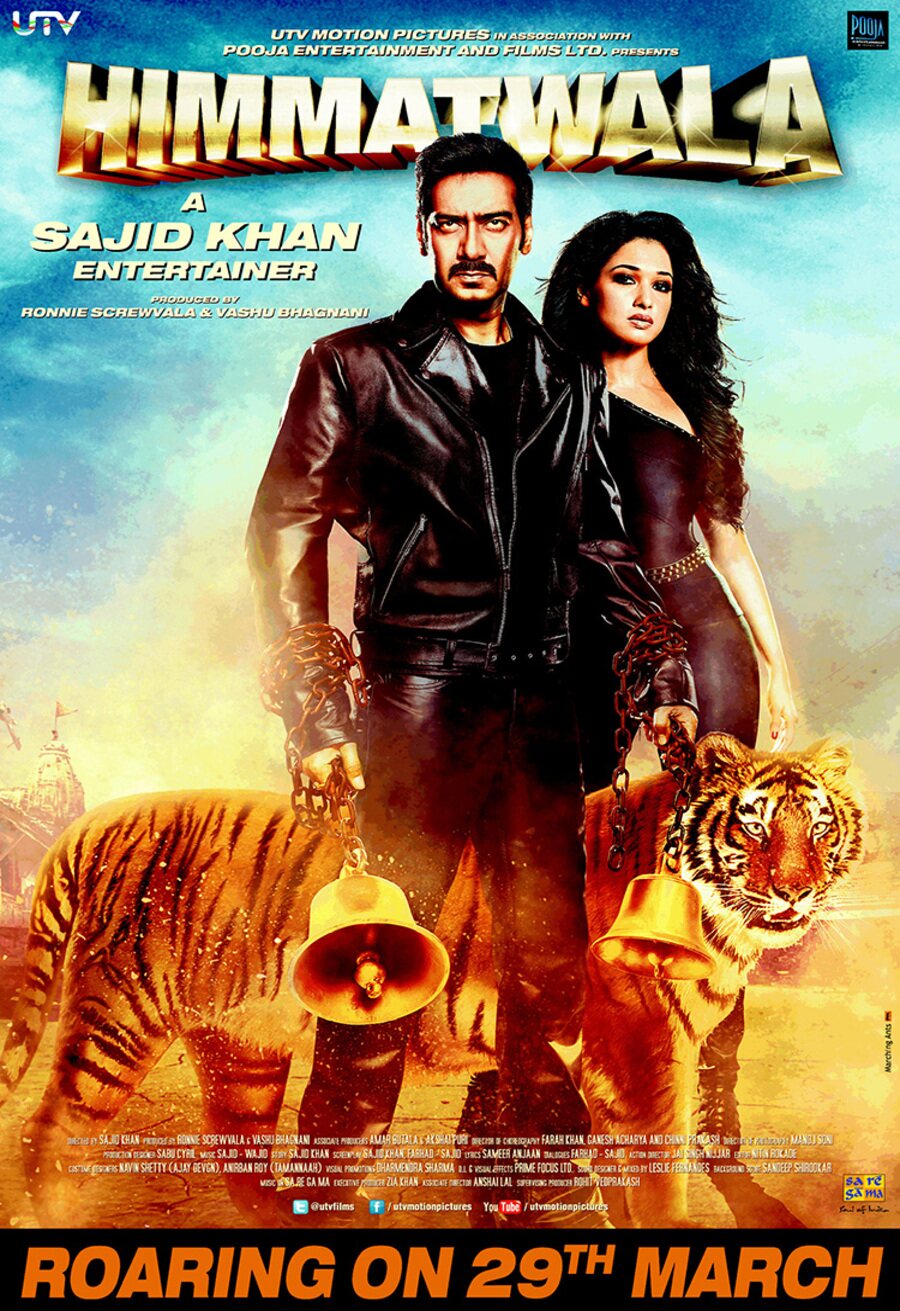 Poster of Himmatwala - Reino Unido