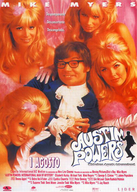 Poster of Austin Powers: International Man of Mystery - España