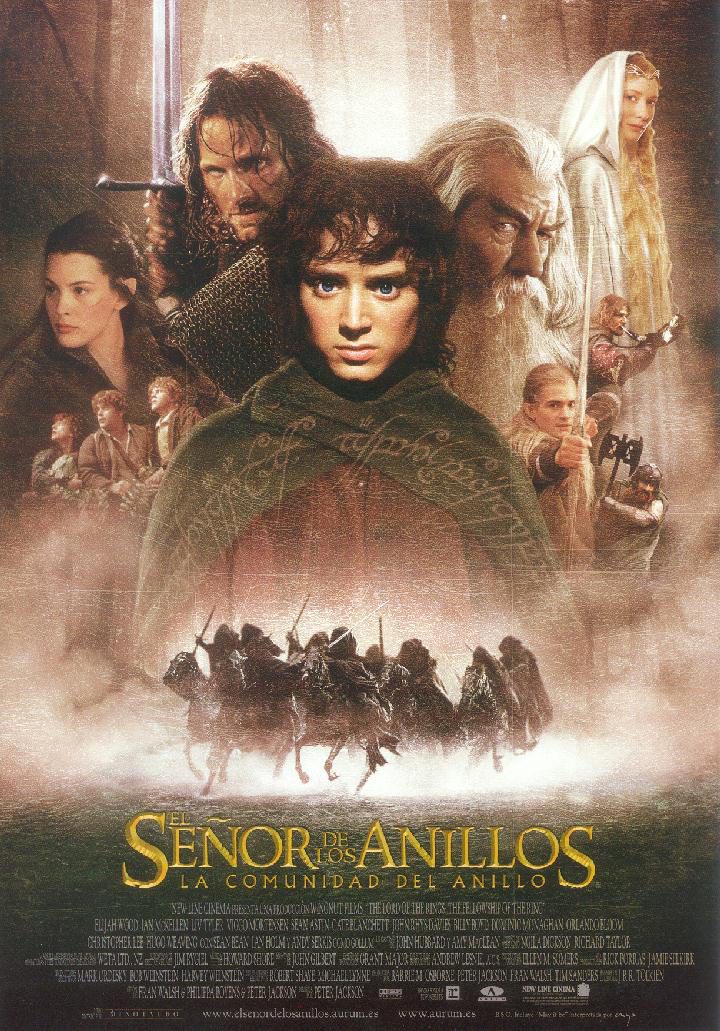 Poster of The Lord of the Rings: The Fellowship of the Ring - España