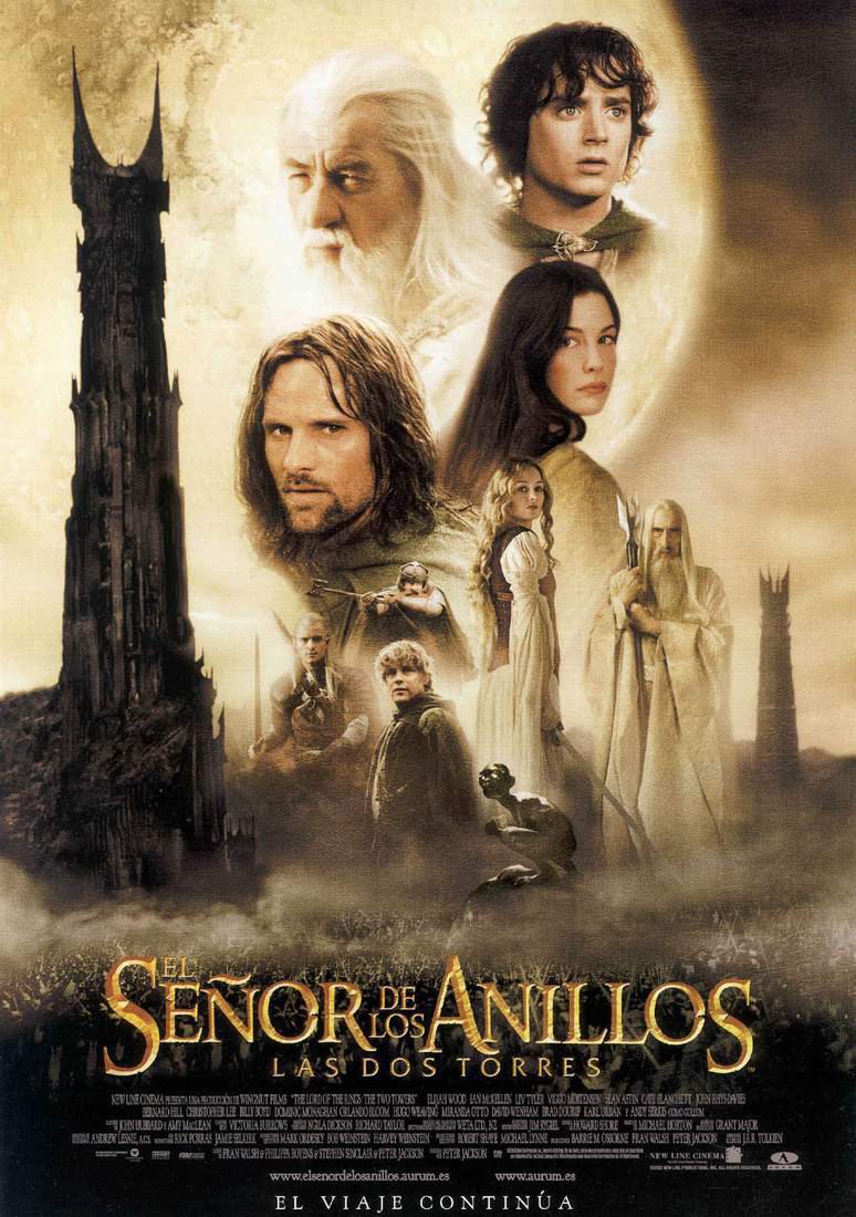 Poster of The Lord of the Rings: The Two Towers - España