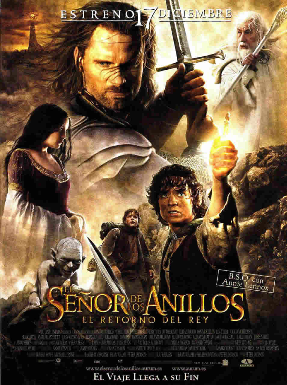 Poster of The Lord of the Rings: The Return of the King - España