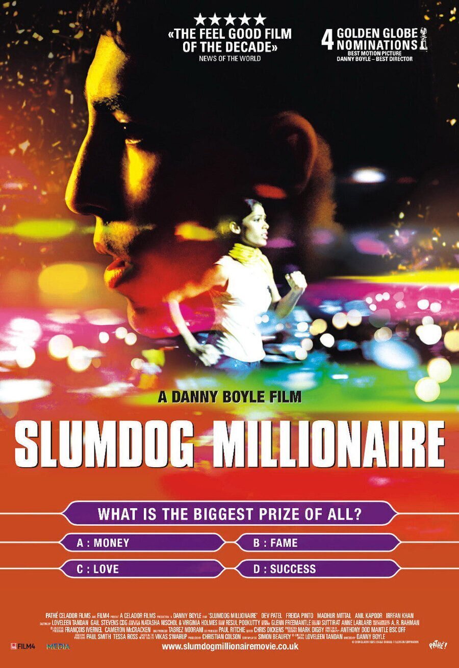 Poster of Slumdog Millionaire - Reino Unido