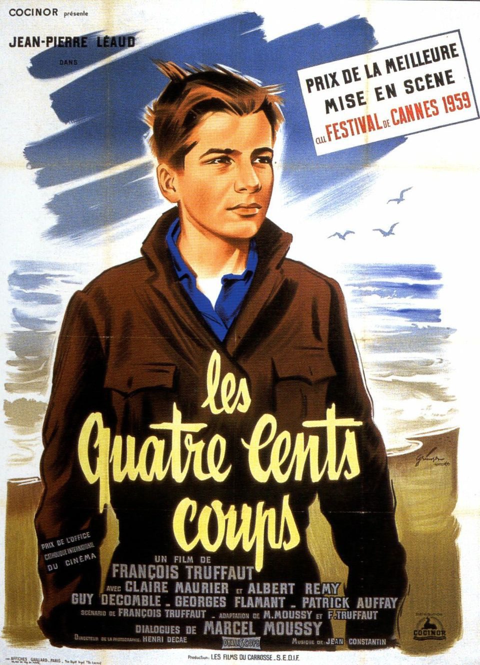 Poster of The 400 Blows - Francia