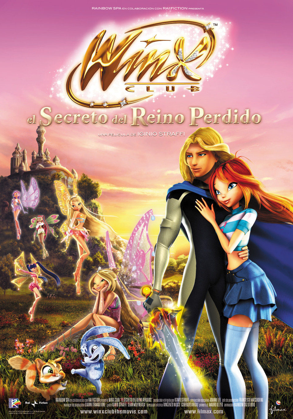 Poster of Winx Club: The Secret of the Lost Kingdom - España