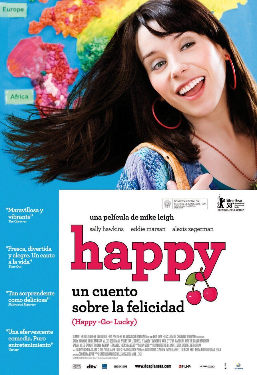 Poster of Happy-Go-Lucky - España