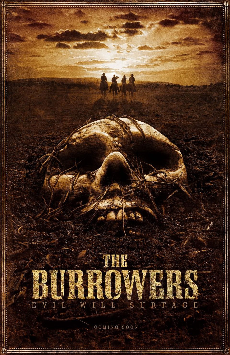 Poster of The Burrowers - Estados Unidos