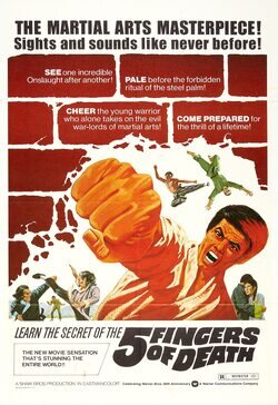 Poster 5 Fingers of Death