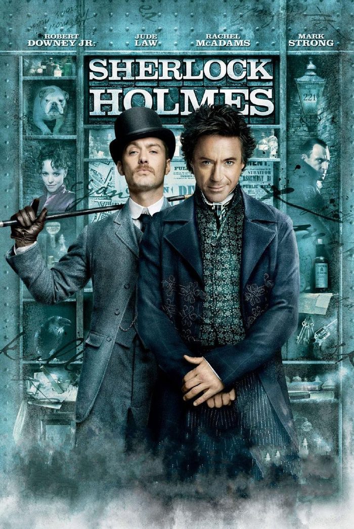 Poster of Sherlock Holmes - EEUU
